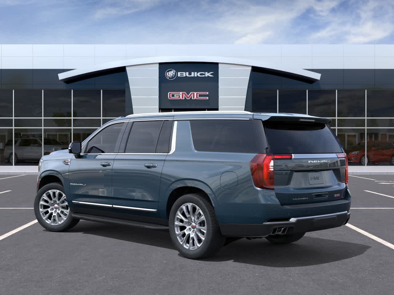 2026 GMC Yukon XL — rear three-quarter view