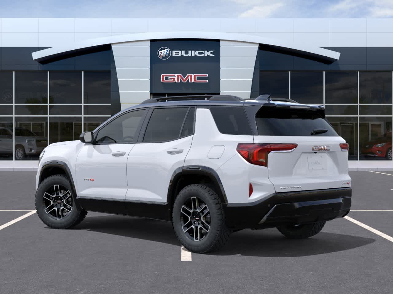 2026 GMC Terrain — rear three-quarter view
